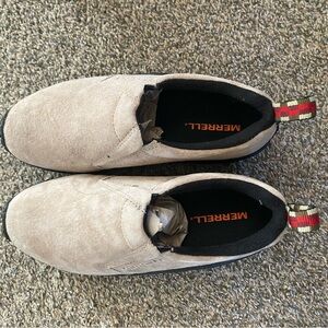 Men’s Merrill Tan slip on shoes size 7